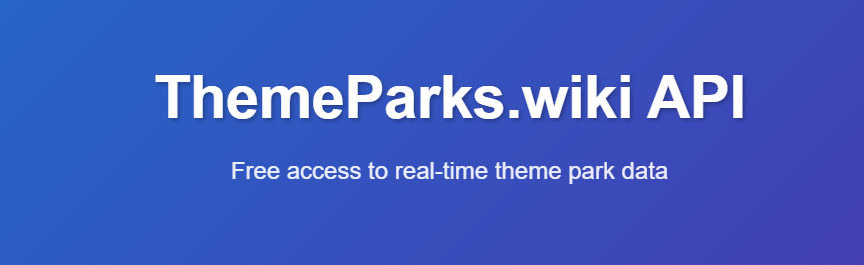 Themeparks Wiki API