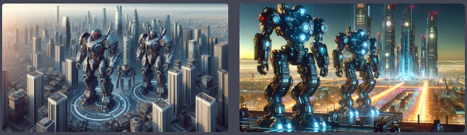 AIデザインチャレンジ:巨大ロボットの都市防衛 – 11月5日のベストショット 